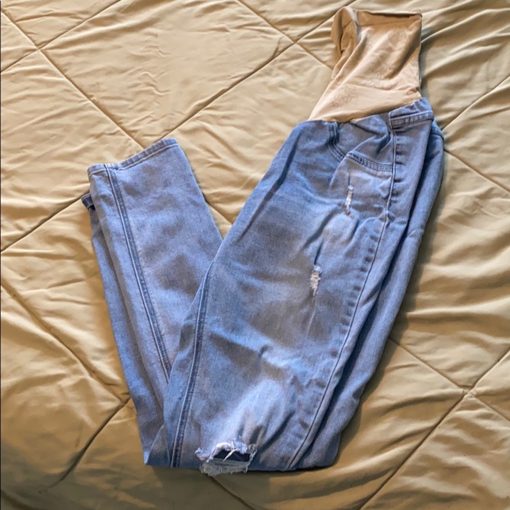 Maternity skinny jeans